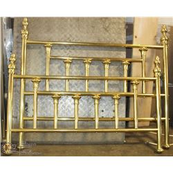 BRASS HEAD/FOOT BOARD QUEEN SIZE