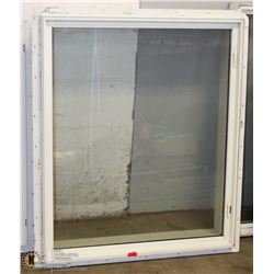 WINDOW WITH FRAME 38"L X31"W, (2'X6' FRAME)