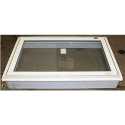 48" LONG X30"WIDE WINDOW WITH FRAME 2'X6'