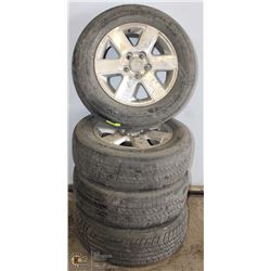 4  TOYOTA  RIMS FOR SIENNA VAN , 5 BOLT