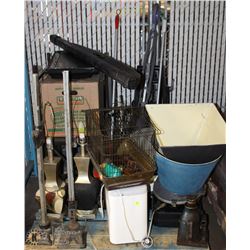 PALLET OF ESTATE MISC.