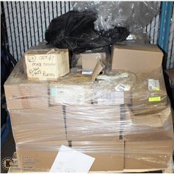 PALLET OF HARDWARE AND FASTENERS