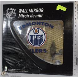 NEW NHL OILERS WALL MIRROR 20 X 20