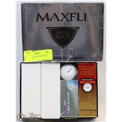 LOT OF 12 NEW GOLF BALLS INCL PINACLE, DUNLOP &