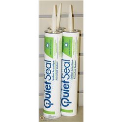3 TUBES OF QUIET SEAL ACOUSTIC SEALANT