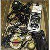 Image 1 : FLAT WITH IPHONE ACCESSORIES AND OLD DIAL