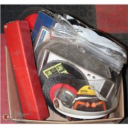 BOX OF ASST GRINDING DISCS