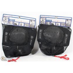 2 SETS OF KNEE & WRIST PROTECTIVE GEAR