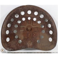 ANTIQUE TRACTOR SEAT