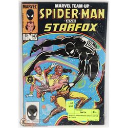 MARVEL SPIDERMAN AND STARFOX 60 CENTS