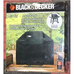 NEW B&D 52" PREMIUM GRILL COVER