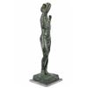 Image 5 : Man Bronze Sculpture on Marble Base Figurine