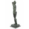 Image 8 : Man Bronze Sculpture on Marble Base Figurine