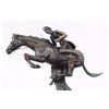 Image 4 : Cheyenne Bronze Sculpture on Marble Base Statue