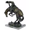 Image 5 : Rattle Snake Bronze Sculpture on Marble Base Statue