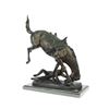 Image 8 : Wicked Pony Bronze sculpture on marble base