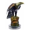 Image 1 : Bald Eagle Bronze Sculpture on Marble Base Statue