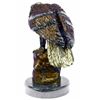 Image 6 : Bald Eagle Bronze Sculpture on Marble Base Statue