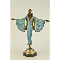 Fashion Runway Designer Bronze Sculpture