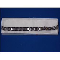 BRACELET - STAINLESS STEEL - RETAIL ESTIMATE $200