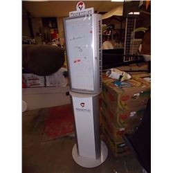 SWIVEL DISPLAY STAND WITH KEY - 6FT