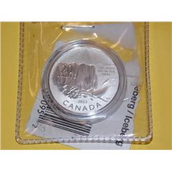 SILVER COIN - 2013 CDA  ARCTIC WHALE - $20 FACE VALUE - 1/4 OUNCE .9999 FINE SILVER