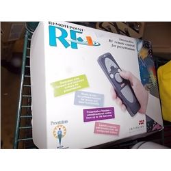 INTERACTIVE RF REMOTE CONTROL FOR PRESENTATIONS - PS