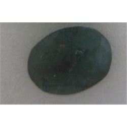 GEMSTONE - OVAL FACETED RICH DEEP GREEN EMERALD GEMSTONE - 8.5CT - RETAIL ESTIMATE $300