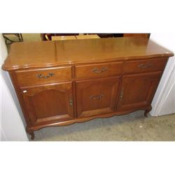 GIBBARD SOLID WOOD SIDEBOARD - 3 DRAWER - 3 DOOR