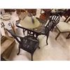 Image 1 : WROUGHT IRON  PATIO BISTRO SET - 3 PC