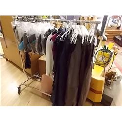 RACK OF ASSORTED NEW CLOTHING & COSTUMES