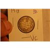 Image 1 : 1918 & 1919 Cdn. Twenty Five Cents (Silver)