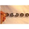 Image 1 : 1997;1996;1995;1994;1993 Cdn. Fifty Cent Coins