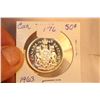 Image 1 : 1963 Can. Fifty Cent Coin - Silver
