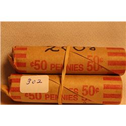 2008 - Two Rolls of Pennies