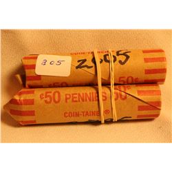 2005 - Two Rolls of Pennies