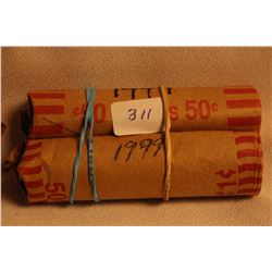 1999 - Two Rolls of Pennies