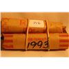 Image 1 : 1993 - Two Rolls of Pennies