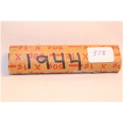 1944 Roll of Cdn. One Cent Coins