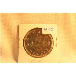 1952 Cdn. Dollar Coin - Silver