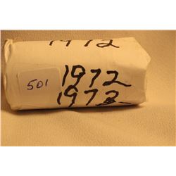 1972 Roll of Cdn. Dollar Coins - Nickel