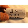 Image 1 : 1984 Roll of Cdn. Dollar Coins - Nickel