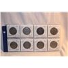 Image 1 : Nfld. Fifty Cent Coins - Complete Set (8 Coins)