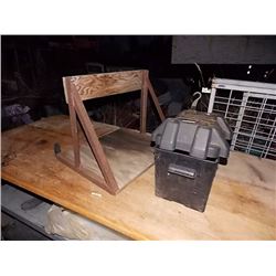 BOAT BATTERY HOLDER & SHELF