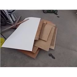 LOT OF ASSORTED WOOD