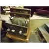 Image 1 : VINTAGE NATIONAL CASH REGISTER WITH WOOD TONE METAL