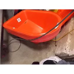 LOT OF NEW WHEEL BARROW BASINS - CHILD SIZE