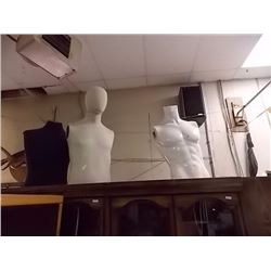 MANNIQUIN BUSTS - 3 TTL
