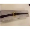 Image 1 : QUARTZ WATCH - LEATHER STRAP