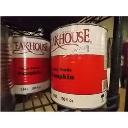 STEAK HOUSE - 2.84L - PUMPKIN PIE MIX - 2 TTL